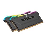 Memoire pc DDR4 - vengeance rgb pro sl - 16Go 2x8Go - 3200Mhz - cas 16 - Black CMH16GX4M2E3200C16 - Corsair