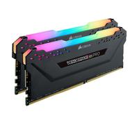 Vengeance RGB PRO - DDR4 - kit - 16 Go: 2 x 8 Go - DIMM 288 broches - 3200 MHz / PC4-25600 - CL16 - 1.35 V - mémoire sans tampon - non ECC - noir