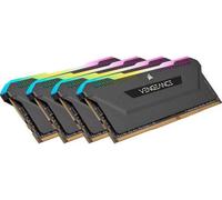 Kit Barrettes mémoire 32Go (4x8Go) DIMM DDR4 Corsair Vengeance Pro SL RGB 3200Mhz (Noir)