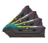 CORSAIR Vengeance RGB PRO SL - DDR4 - kit - 32 Go: 4 x 8 Go - DIMM 288 broches - 3200 MHz / PC4-25600 - CL16 - 1.35 V - mémoire sans tampon - non ECC - noir G