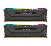 Kit Barrettes mémoire 32Go (2x16Go) DIMM DDR4 Corsair Vengeance Pro SL RGB 3600Mhz (Noir)