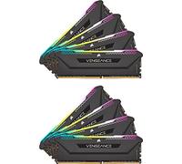 CORSAIR Vengeance RGB PRO SL - DDR4 - kit - 256 Go: 8 x 32 Go - DIMM 288 broches - 3200 MHz / PC4-25600 - CL16 - 1.35 V - noir