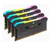 Kit Quad Channel Corsair Vengeance RGB PRO SL Series 64 Go DDR4 3200 MHz CL16 - Noir