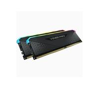 Corsair Mémoire RAM Vengeance RGB RS 16 Go (2x8 Go) DDR4 3200 MHz C16 éclairage RVB dynamique Noir