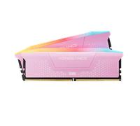 CORSAIR VENGEANCE® RGB RS 32GB (2 x 16GB) DDR5 DRAM Up To 6000MT/s CL38 AMD EXPO & Intel XMP Memory Kit - PINK New
