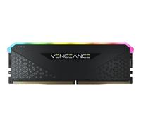 CORSAIR Vengeance RGB RS - DDR4 - module - 8 Go - DIMM 288 broches - 3600 MHz / PC4-28800 - CL18 - 1.35 V - noir