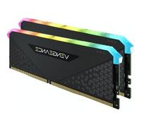 Kit Barrettes mémoire 32Go (2x16Go) DIMM DDR4 Corsair Vengeance RS RGB 3600Mhz (Noir)