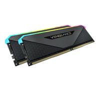 Kit Barrettes mémoire 16Go (2x8Go) DIMM DDR4 Corsair Vengeance RT RGB 3200Mhz (Noir)
