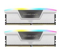 Corsair Vengeance RGB weiß DIMM Kit 64GB, DDR5-6000, CL38-44-44-96