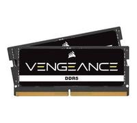 CORSAIR Vengeance SODIMM DDR5 RAM 32Go (2x16Go) 5200MHz C44-44-44-84 1.10V Intel XMP 3.0 Mémoire des Ordinateurs Portables - Noir (CMSX32GX5M2A5200C44)