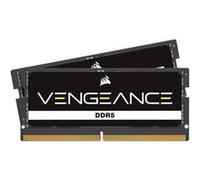 CORSAIR Vengeance SODIMM DDR5 RAM 96Go (2x48Go) 5200MHz CL44 Intel XMP Compatible iCUE Mémoire d'Ordinateur - Noir (CMSX96GX5M2A5200C44)