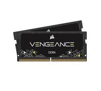 Corsair Vengeance SODIMM 16Go (2x8Go) DDR4 2666MHz CL18 Mémoire pour Ordinateurs Portables (Support des Processeurs Intel Core i5 et i7 de 6ème génération) Noir CMSX16GX4M2A2666C18