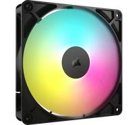 CORSAIR RS140 ARGB 140mm Ventilateur PWM - Connexion Daisy-Chain - Faible Bruit - Roulement à Dôme Magnétique - Paquet Unique - Noir