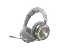 Corsair Casque Virtuoso Max Wireless, Bluetooth, Dolby Atmos, ANC, micro radiodiffusion, Argent