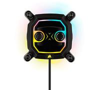 Corsair Waterblock pour processeur Hydro X Series XC5 RGB - Intel LGA 1200 - Plaque de Refroidissement en cuivre - Plus de 60 microailettes de Refroidissement - 16 LED RGB Vives