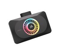 CORSAIR XG3 RGB hybride GPU Waterblock - Refroidissement hybride personnalisé, Compatible avec GPUs 5080, 5070Ti et 5070, 18 LED RGB adressables, Connectivité iCUE LINK, Capteur de temp intégré - Noir