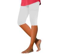 Corsaire Femme éTé Coton Pantalon Femme Ete Jogging Ensemble Pantalon 3/4 éTé Avril Equitation Short Coton Ete Yoga Legging 3D Luveon Anti Cellulite Legging Lycra