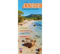 CORSE CARTE TOURISTIQUE ET ROUTIÈRE