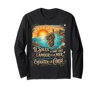 Corse Citation Cadeau Souvenir Île de Beauté Manche Longue
