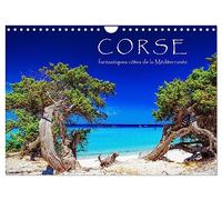 Corse - fantastiques côtes de la Méditerranée (Calendrier mural 2027 DIN A4 vertical), CALVENDO calendrier mensuel: Eté, soleil, plage et mer