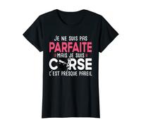 Corse Femme Cadeau Méditerranée Ajaccio Bastia Porto-Vecchio T-Shirt