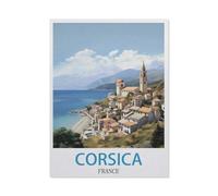Corse, France,Jigsaw Puzzle 1000 Pièces Puzzles Adultes Enfants Intéressant 1000 Pièces Puzzle Personnalisé Jouets(38x26cm)-GP26
