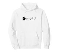 Corse Homme Battement Coeur Humour Corsica idée Cadeau Sweat à Capuche