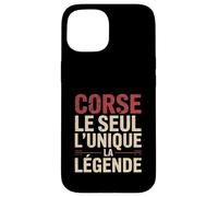 Corse Homme Humour Cadeau Humoristique Drôle Corsica Coque pour iPhone 15