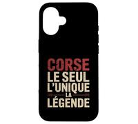 Corse Homme Humour Cadeau Humoristique Drôle Corsica Coque pour iPhone 16