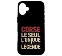 Corse Homme Humour Cadeau Humoristique Drôle Corsica Coque pour iPhone 16 Plus
