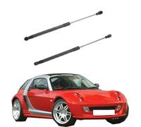 CoRser 2pcs de Choc Ressorts à gaz Tige, pour Smart Roadster 452 Cabriolet Coupe 2003-2005 vérins à gaz pour Capot Avant entretoises de Capot Ressorts Gaz Accessoires de Support