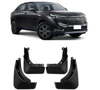 CoRser 4 Pièces Voiture Caoutchouc Bavettes, pour Honda HRV E EL 2022 Avant Arrière Roue Protection Anti-Éclaboussures Garde-Boue Protection Accessoires