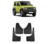 CoRser 4 Pièces Voiture Caoutchouc Bavettes, pour Suzuki Jimny 2019-2023 Avant Arrière Roue Protection Anti-Éclaboussures Garde-Boue Protection Accessoires
