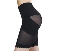 Corset Amincissant pour Femme, Body Gainant, Pantalon Taille Haute, rehausseur de Fesses, sous-vêtement Ouvert dans Le Dos (Bk2 L)