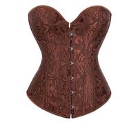 Corset Femme Bustier-Corset Medieval Femme Ceinture Tenue Pirate Grosse Pour Robe Déguisement Halloween Gothique Costume Sexy Érotique Amincissante Vintage Ventre Plat Médiévale Minceur Chemise,S