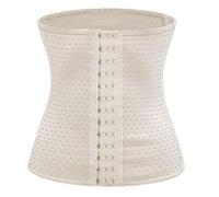 Corset Femme sous la Poitrine Bustier Elastique Ceinture Lacets Vintage Medieval Renaissance Florale avec Paules dénudées Broderie Classique pour Halloween et Carnaval