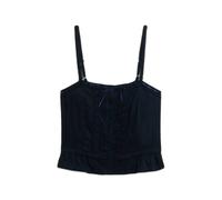 Superdry Lace Cami Sleeveless Top Noir XL Femme