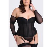 Corset manches longues Secret Silhouette noir 1X/2X