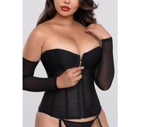 Corset manches longues Secret Silhouette noir M