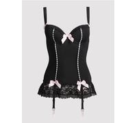 Corset porte-jarretelles Seduce Me noir