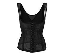 Corset Postnatal + Formateur de Taille Respirant + Ajustable pour Maternité Post-Partum + for Fesses Abdomen Dos (M-Noir)