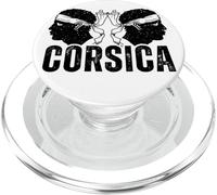 Corsica 1755 Tête De Maure Drapeau Corse Vintage PopSockets PopGrip pour MagSafe