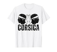 Corsica 1755 Tête De Maure Drapeau Corse Vintage T-Shirt