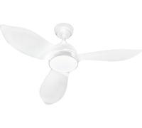 CORSICA Blanc- Ventilateur de plafond Ø116cm 70W + éclairage LED