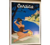 CORSICA - Corse - Pin Up - 50x70cm AFFICHE / POSTER G