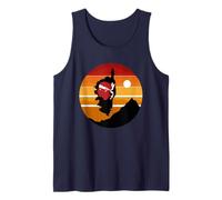 Corsica Île Coucher de Soleil et Montagnes Carte Corse Débardeur