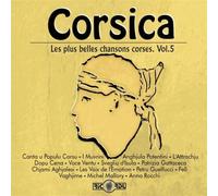 Corsica Les Plus Belles Chansons Corses Volume 5 CD