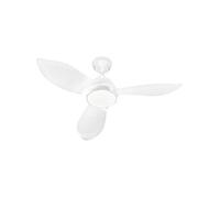 CORSICA Blanc- Ventilateur de plafond Ø116cm 70W + éclairage LED
