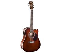 Cort 6 String Acoustic-Electric Guitar, Right Handed, Brown (MR500E BR)