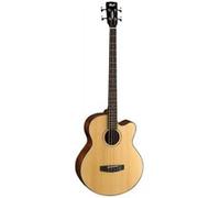Cort AB850F BNAT - Naturel brillant - Basse électro-acoustique (avec housse) G